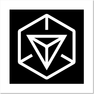 Ingress Prime x Monster GO Logo Shirt Posters and Art